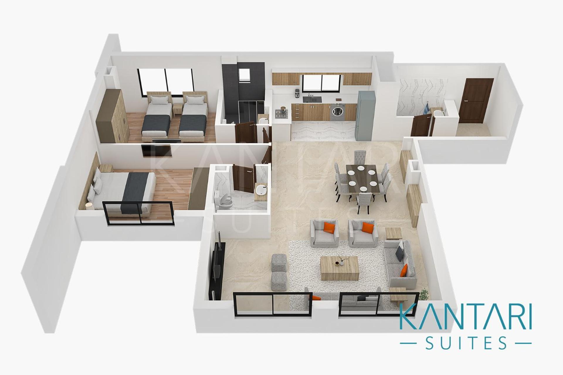 Kantari Suites Beirut Exteriör bild