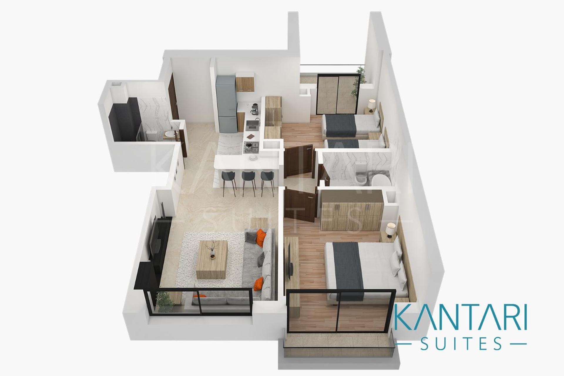 Kantari Suites Beirut Exteriör bild