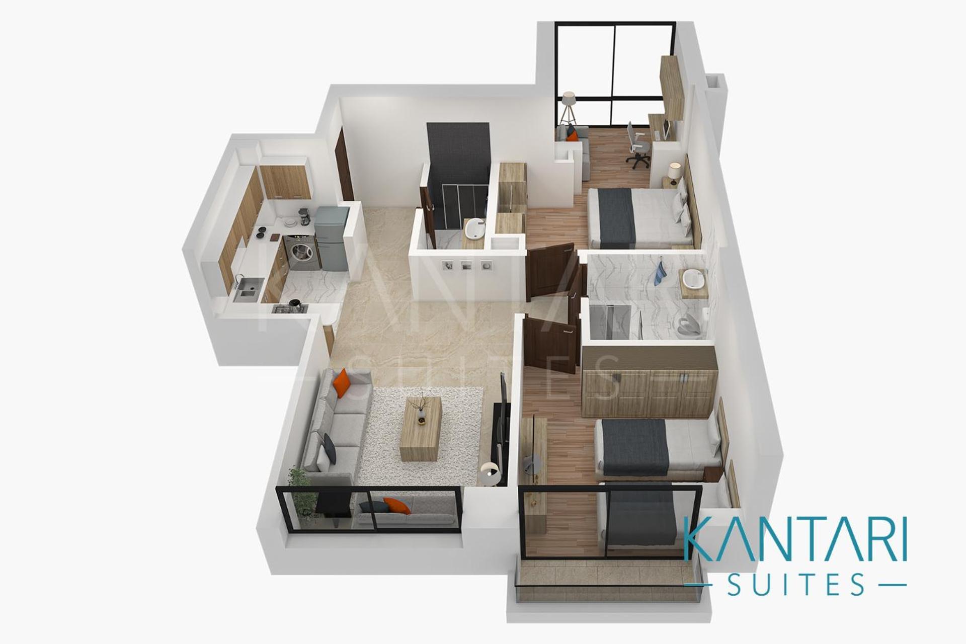 Kantari Suites Beirut Exteriör bild