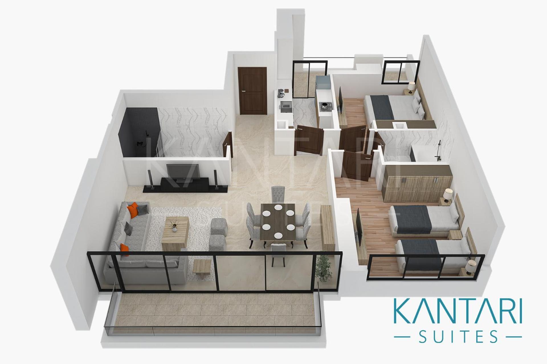 Kantari Suites Beirut Exteriör bild