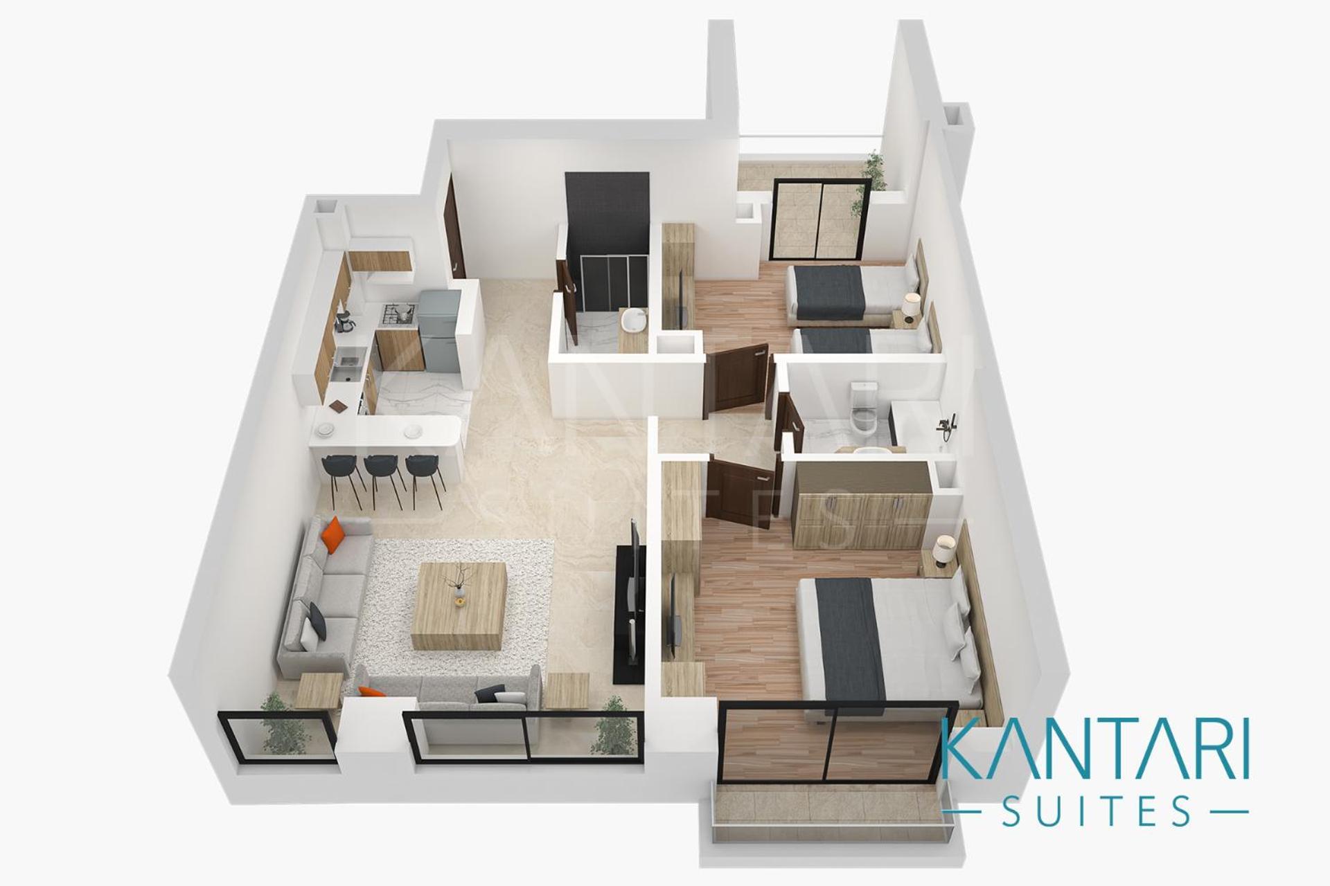 Kantari Suites Beirut Exteriör bild